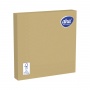 Napkins AHA, 3-layer, folding 1/4, 33x33cm, 20 pcs, gold