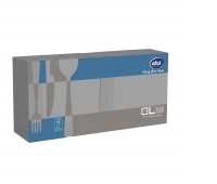 Napkins AFH AHA, 2-layer, folding 1/4, 33x33cm, 250 pcs, gray