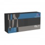 Napkins AFH AHA, 2-layer, folding 1/4, 33x33cm, 250 pcs, black