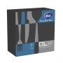 Napkins AFH AHA, 3-layer, folding 1/4, 40x40cm, 100 pcs, black