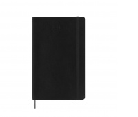 Kalendarz dzienny MOLESKINE 2024/25, 18M, L, miękka oprawa, 13x21cm, czarny