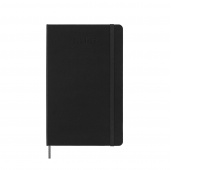 Kalendarz dzienny MOLESKINE 2024/25, 18M, L, twarda oprawa, 13x21cm, czarny