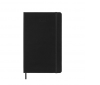 Daily calendar MOLESKINE 2025, 12M, L, hardcover, 13x21cm, black