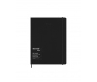 Kalendarz MOLESKINE Pro Smart 2025, 12M, XL, twarda oprawa, 19x25cm, czarny