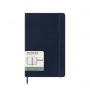 Kalendarz tygodniowy MOLESKINE 2024/25, 18M, L, twarda oprawa, 13x21cm, sapphire blue, Kalendarze, Zeszyty i bloki