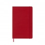 Kalendarz tygodniowy MOLESKINE 2024/25, 18M, L, twarda oprawa, 13x21cm, scarlet red, Kalendarze, Zeszyty i bloki