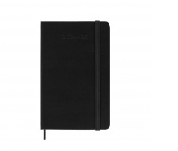 Weekly calendar MOLESKINE 2024/25, 18M, P, hardcover, 9x14cm, black