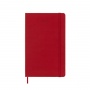 Kalendarz tygodniowy MOLESKINE 2025, 12M, L, twarda oprawa, 13x21cm, scarlet red, Kalendarze, Zeszyty i bloki