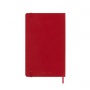 Kalendarz tygodniowy MOLESKINE 2025, 12M, L, twarda oprawa, 13x21cm, scarlet red, Kalendarze, Zeszyty i bloki