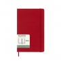 Kalendarz tygodniowy MOLESKINE 2025, 12M, L, twarda oprawa, 13x21cm, scarlet red, Kalendarze, Zeszyty i bloki