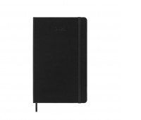 Weekly verticale calendar MOLESKINE Pro 2025, 12M, L, hardcover, 13x21cm, black