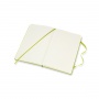 Notebook MOLESKINE Classic L (13x21cm), plain, hard cover, 240 pages, lemon green