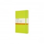 Notebook MOLESKINE Classic L (13x21cm), ruled, hard cover, 240 pages, lemon green