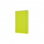 Notebook MOLESKINE Classic L (13x21cm), ruled, hard cover, 240 pages, lemon green