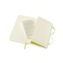 Notebook MOLESKINE Classic P (9x14cm), plain, soft cover, 192 pages, lemon green