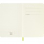 Notebook MOLESKINE Classic P (9x14cm), plain, soft cover, 192 pages, lemon green