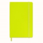 Notes MOLESKINE Classic P (9x14cm), w linie, twarda oprawa, 192 strony, lemon green, Notatniki, Zeszyty i bloki