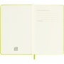 Notes MOLESKINE Classic P (9x14cm), w linie, twarda oprawa, 192 strony, lemon green, Notatniki, Zeszyty i bloki