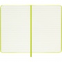 Notes MOLESKINE Classic P (9x14cm), w linie, twarda oprawa, 192 strony, lemon green, Notatniki, Zeszyty i bloki