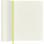 Notes MOLESKINE Classic XL (19x25cm), gładki, miękka oprawa, 192 strony, lemon green, Notatniki, Zeszyty i bloki