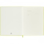 Notebook MOLESKINE Classic XL (19x25cm), ruled, soft cover, 192 pages, lemon green