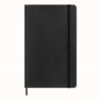 Notebook MOLESKINE Pro Boa, synthetic snake skin,ruled, limited edition, in box, black