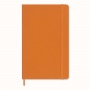 Notebook MOLESKINE Pro Vege, synthetic snake skin, ruled, limited edition, in box, orange
