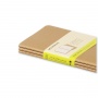 Set of 3 notebooks MOLESKINE Cahier Journals P (9x14cm), plain, 64 pages, sand