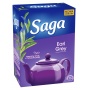 Tea SAGA, black, Earl Grey, 75 bags