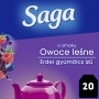 Herbata SAGA, owoce leśne, 20 torebek, Herbaty, Artykuły spożywcze