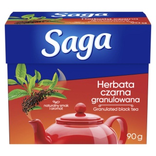 Herbata SAGA, granulowana, 90g, Herbaty, Artykuły spożywcze