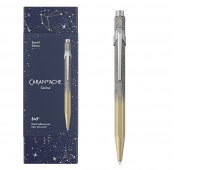 Pen CARAN D'ACHE 849 Cosmic Gold, in the box, gold