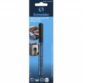 Marker permanentny do tkanin SCHNEIDER Maxx 248 Laundry, okrągły, 1mm, blister, czarny