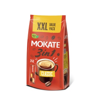 Coffee MOKATE 3in1, instant, 24x17g