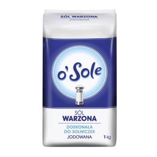 Sól warzona O'SOLE, 1000g, Przyprawy, Artykuły spożywcze