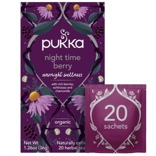 Herbata PUKKA Night Time Berry, 20 kopert, Herbaty, Artykuły spożywcze