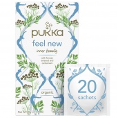 Herbata PUKKA Feel New, 20 kopert