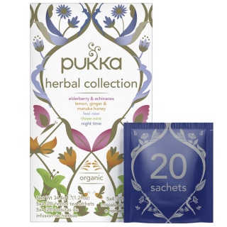 Herbata PUKKA Herbal Collection, 20 kopert, Herbaty, Artykuły spożywcze