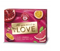 Herbata TEEKANNE Love, zestaw, 30 kopert