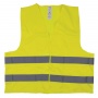 Warning vest DONAU SAFETY, size S, yellow