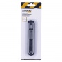 Safety knife DONAU SAFETY, replaceable blade, blister, black