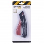 Safety knife DONAU SAFETY, replaceable blade, blister, black and red