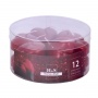 Floating heart candle DONAU HOME, lacquered, 12 pcs, red