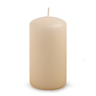 Pillar candle DONAU HOME, 70x130 mm, cream