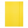 Folder with ruber band OFFICE PRODUCTS, Fluo soft touch, cardboard/ lacquer, A4, 320gsm, 3-ply, color mix