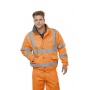 Warning jacket BEESWIFT Bomber, size M, orange