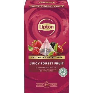 Tea LIPTON, pyramids, Exclusive Selection, forest fruits, 25 envelopes