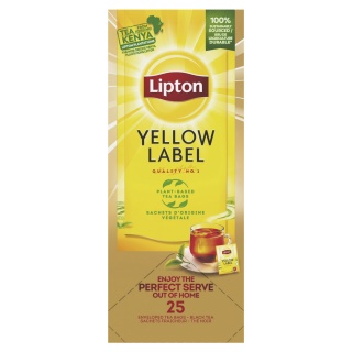 Tea LIPTON Yellow Label, 25 envelopes