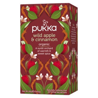 HERBATA PUKKA WILD APPLE CINNAMON, 20 KOPERT, Promocje, ~ Nagrody