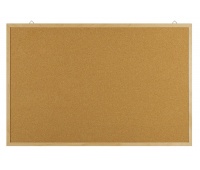 Tablica korkowa OFFICE PRODUCTS, 90x60cm, rama drewniana